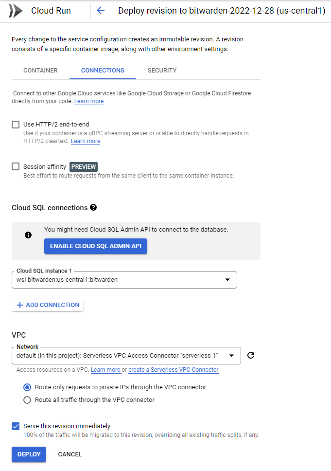 Cloud Run - Connections /gcp-bw-cloud-run-connections.png